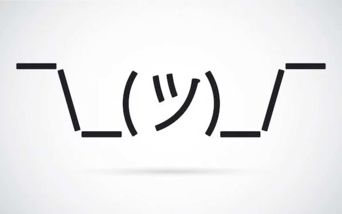 Shrug (¯_(ツ)_/¯): significado do emoji e os diferentes modelos